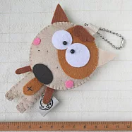 玩轉泰市集‧《Hello》解悶吊飾、鑰匙圈‧B區‧小花狗H款