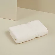 DAVID & MAISIE 純棉無撚紗絲柔洗臉毛巾 米