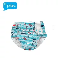 美國 i play 寶寶泳褲戲水免穿尿布 - 海上帆船 6M 彩色