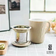 【陸寶LOHAS】森活蓋杯 辦公陶杯 甜點風格 蒙布朗