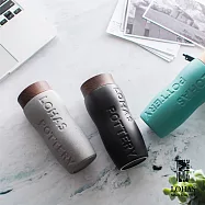 【陸寶LOHAS】LOHAS隨身杯 杯形好拿 繽紛多色 簡約時尚 (送杯袋) 沉著灰