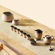 【陸寶LOHAS】童趣茶禮 人文茶席 漸層大地釉色 新中式茶宴