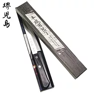 日本?兒島手工廚房小刀150mm小菜刀T-0035(耐磨高韌性VG-1不鏽鋼;日本職人高橋楠Takahashikusu手工製造)餐廳雕花刀家庭切水果刀
