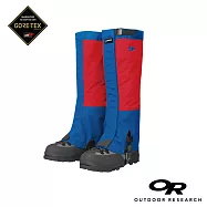 【美國Outdoor Research】男款Crocodile Gore-tex防水登山綁腿-紅藍L