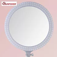 台灣SUNPOWER多用途3合1直播/自拍/化妝鏡面 環形網美顏燈MP-3