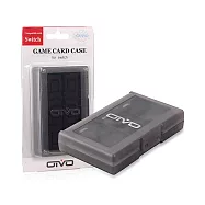 NS 任天堂 Switch 副廠周邊 OIVO 遊戲收納盒24片裝 (三色任選)黑 黑