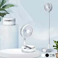 「觀看棒球適用風扇」i-Cool 9吋充電式可伸縮擺頭摺疊風扇 MY-P10 -黑色