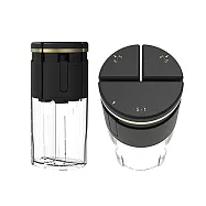 Tic Bottle 旅行分裝收納瓶 V2.0- 沐浴擴充組石墨黑