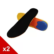 糊塗鞋匠 優質鞋材 C87 EVA複合運動鞋墊(2雙) 女 26cm