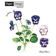 【Paper+Design】蝶谷巴特 德國餐巾紙 - 三色紫羅蘭