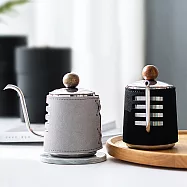 手沖細嘴咖啡壺350ml (黑)