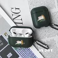 INJOYmall for AirPods Pro 山茶花開時 保護套 TPU收納盒 附掛勾