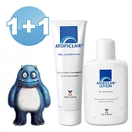 【ATOPICLAIR愛妥麗】保濕敷料Cream乳霜100ml&times;1 + Lotion乳液120ml&times;1 (成人及嬰兒適用)