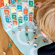 美國Petit Collage 降臨曆 聖誕動物之家