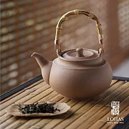 【陸寶LOHAS】寶滿燒水陶壺2號 1.5L 直火電陶爐 進口耐熱陶土 品茗專用 岩黃