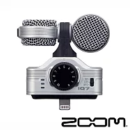 ZOOM iQ7 立體聲收音麥克風│適 iOS Lightning