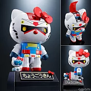 萬代 超合金 RX-78-2 鋼彈 X HELLO KITTY 凱蒂貓