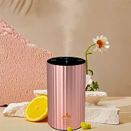 《檜山坊》香氛擴香儀+台灣原生檜木精油10ml (粉紅款)