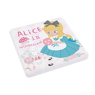 [迪士尼] 愛麗絲夢遊仙境系列杯墊-同款兩入一組 - 多款可選 (10x10x0.9cm)森林朋友
