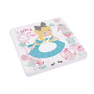 [迪士尼] 愛麗絲夢遊仙境系列杯墊-同款兩入一組 - 多款可選 (10x10x0.9cm)茶會時間
