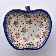 波蘭陶 初春遊樂園系列 蘋果造型烤盤 波蘭手工製