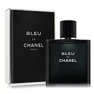 CHANEL 香奈兒 BLEU DE 藍色男性淡香水(50ml) EDT-國際航空版