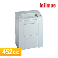 intimus 德製452cc專業短碎型碎紙機 A3 進紙張數最大12保密等級4【贈A4影印紙一包】