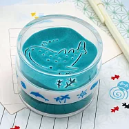 [招寶球]沙漏紙鎮(圓柱)_可愛海洋動物小孩朋友客製個性化送禮_鯊魚&海獅