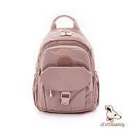 B.S.D.S冰山袋鼠 - 時光旅人 - 知性單肩後背兩用包【B108-2C】 奶茶杏