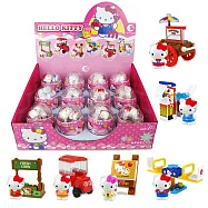 HELLO KITTY 驚喜蛋 歡樂園地 積木 轉蛋 6款1組