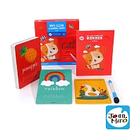 【JoanMiro 原創美玩】可擦寫學習卡- 趣味英文單字 JM92748