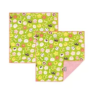 日本 +ima有機棉方巾〈吃貨系列〉日式和果子二入組