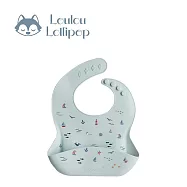 Loulou Lollipop 寬口袋立體矽膠圍兜- 航海冒險