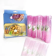 【Sproutee】彈力Q Q 矽膠保鮮膜(大) - 5入裝粉紫色