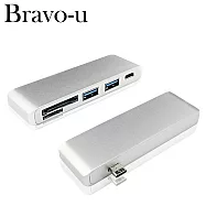 Bravo-U Type-C 鋁合金四合一OTG多功能轉接卡