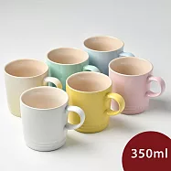 Le Creuset 英式馬克杯 350ml 6入 雪酪