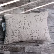 【EverSoft 雲柔】有機棉小熊萬用午安枕