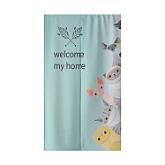 【巴芙洛】微風日系長門簾85*150cm-森林聚會