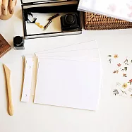 【自黏式內頁活頁補充包】MU手帳素材收集冊用 | 零散轉印貼紙收納