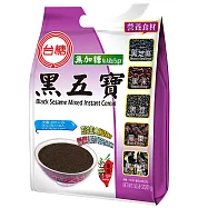台糖 新黑五寶無加糖12袋/箱(10包/袋;30g/包)奶素可