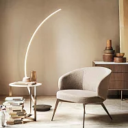 H&R安室家 LED光影弧線落地燈 ZA0069