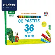 《MiDeer》-- 油畫蠟筆(36色)-好餓的毛毛蟲☆