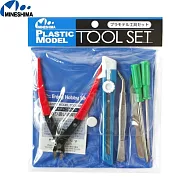日本MINESHIMA????入門進階版塑膠模型工具6件組A-5(含剪鉗子/十字起子/一字起子...)