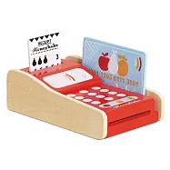 英國 Le Toy Van 角色扮演系列-信用卡刷卡機木質玩具組