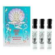 ANNA SUI安娜蘇 童話美人魚淡香水針管(2ml)X3-公司貨