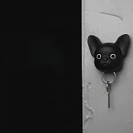 QUALY 法鬥鑰匙圈(黑)