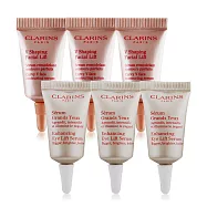 CLARINS 克蘭詩 V型緊緻抗引力體驗組(大眼精華3mlX3+逆轉精萃3mlX3)-公司貨