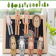 [媽咪可兒]北歐風創意造型磁鐵掛勾 造型吸鐵掛勾 冰箱貼(3入隨機款)