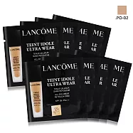 LANCOME 蘭蔻 零粉感超持久粉底 SPF38/PA+++(1ml)X8#PO-02-公司貨