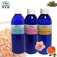 e’bio伊比歐 精油礦物泡澡浴鹽200gx3 - 冬季三入優惠組